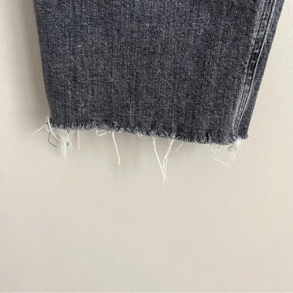 Citizens of Humanity Daphne Crop Jeans Premium Vintage Grey Raw Hem Women’s 30 - Picture 8 of 15